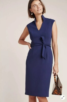 NEW Black Halo Brittania Petite Sheath Dress Size 6 P  Z140-16