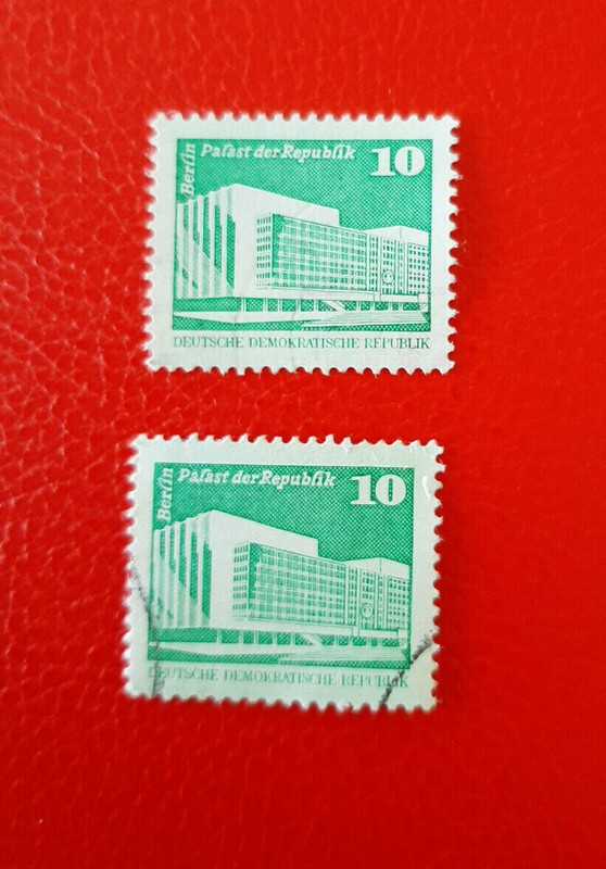 Allemagne Ddr -1973 Berlin Zoo And Rathausstrasse - Architecture - Neuf + O