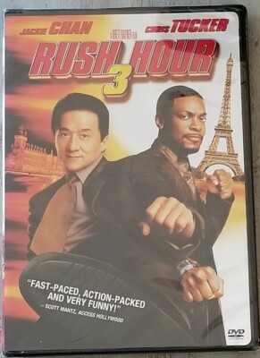 Rush Hour 3 DVD (2007) BRAND NEW Sealed! Jackie Chan Chris Tucker Action/Comedy