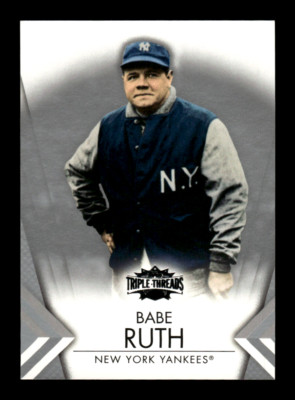 2012 Topps Triple Threads Baseball Babe Ruth #11