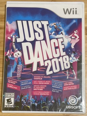 Just Dance 2018 (Nintendo Wii, 2017) - Authentic! BRAND NEW SEALED!