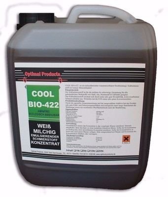Kühl-Schmierstoff Industriequalität 5 Liter Weiß milchig emulgierend 