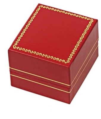 Wholesale 144 Classic Red Leatherette Earring Jewelry Display Gift Boxes