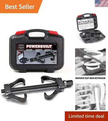 Powerbuilt Coil Spring Compressor Tool Kit - Safe & Durable Vehicle Maintenance