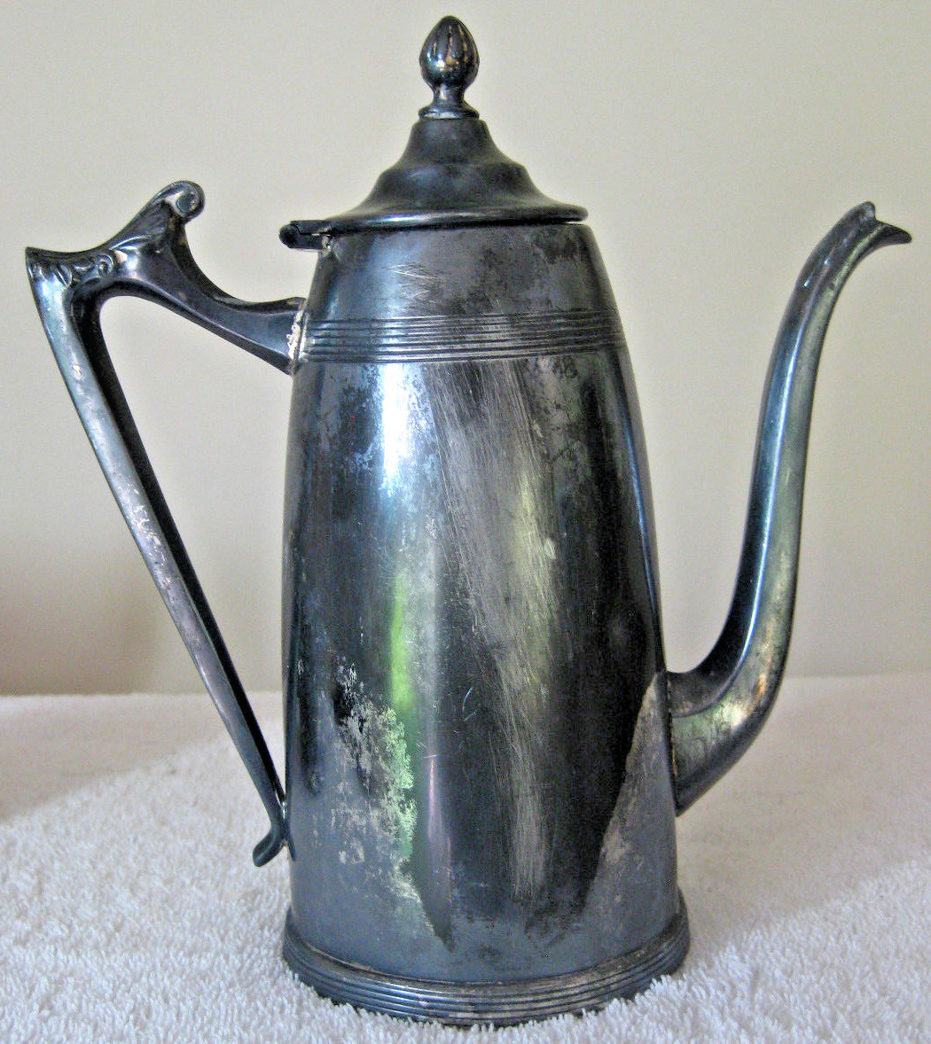 Vintage Wilcox Silver Co. W.S.Co Quadruple Silver Plate Tea Set Warranted No. 21