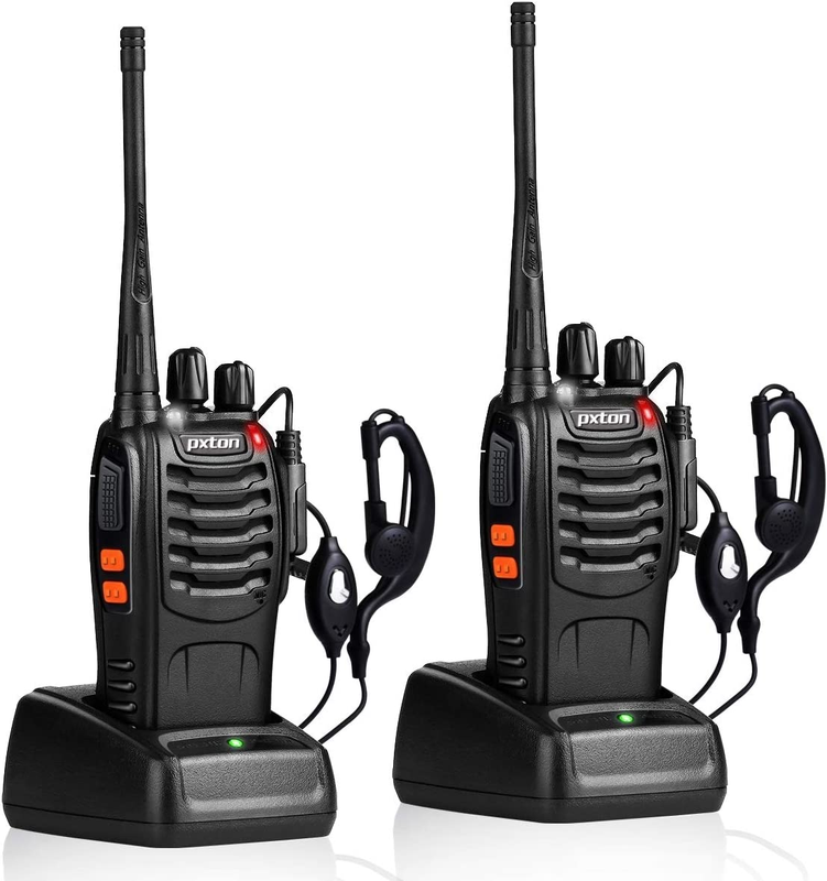 Rechargeable Long Range Two-way Radios With Earpieces,2-wa