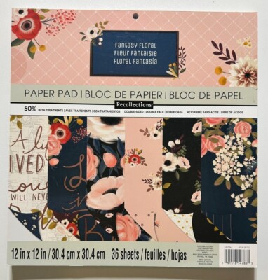 Recollections 12 x 12 Paper Pad-Multiple Variations Available-You Choose