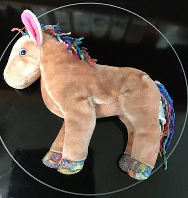 zodiac horse beanie baby