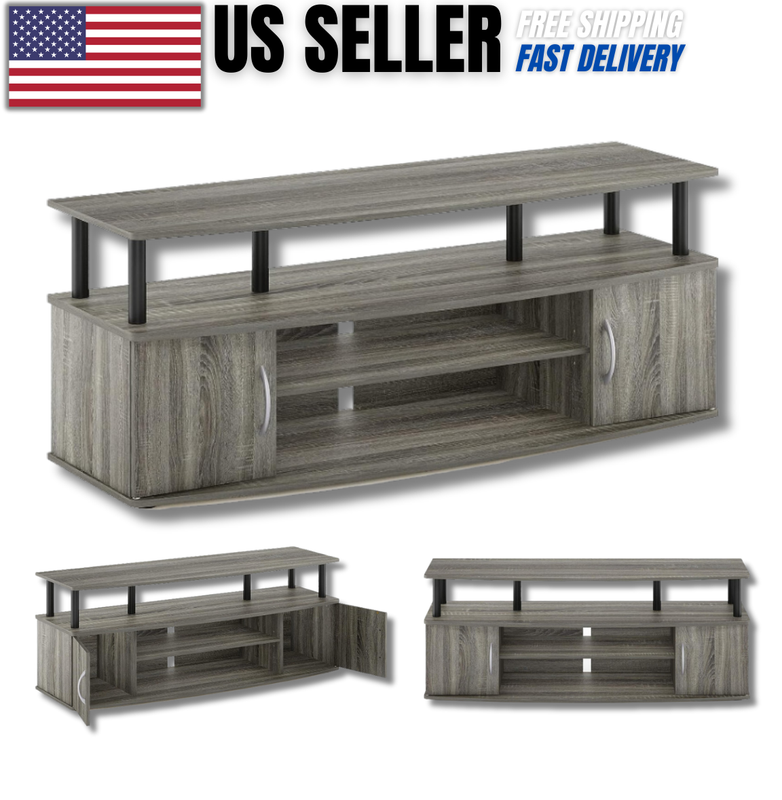 Entertainment Center Console For Tvs & Storage