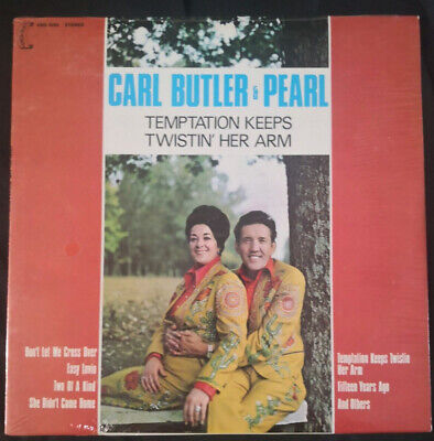 Carl Butler & Pearl Temptation Keeps Twistin' Her Arm LP CHS 1051 SEALED [H]