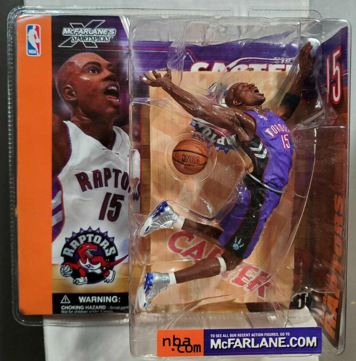 NBA series 1 Vince Carter VARIANT rookie figure-McFarlane