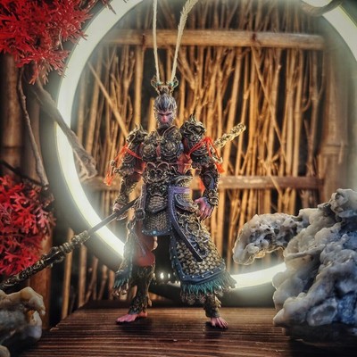 Black Myth: Wukong Action Figure Collectible Model Statue Toys Ornaments】