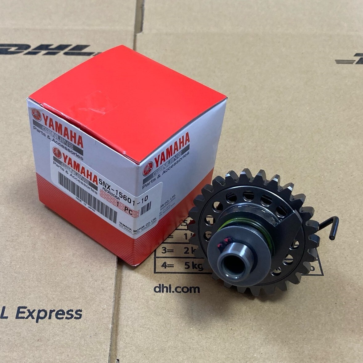 マサ1 Yamaha Genuine Kickstart Shaft Kick Axle Assembly 5NX-15601