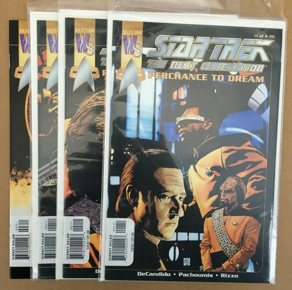 STAR TREK: Penchant to Dream 1-4 and Divided We Fall 1-4 NM Complete Comics