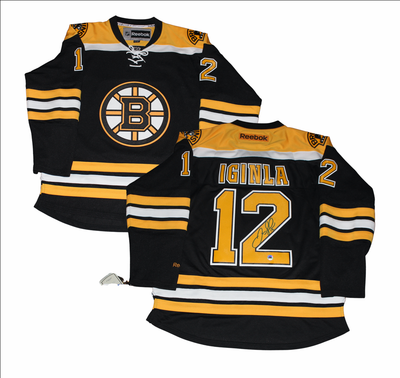 jarome iginla autographed jersey