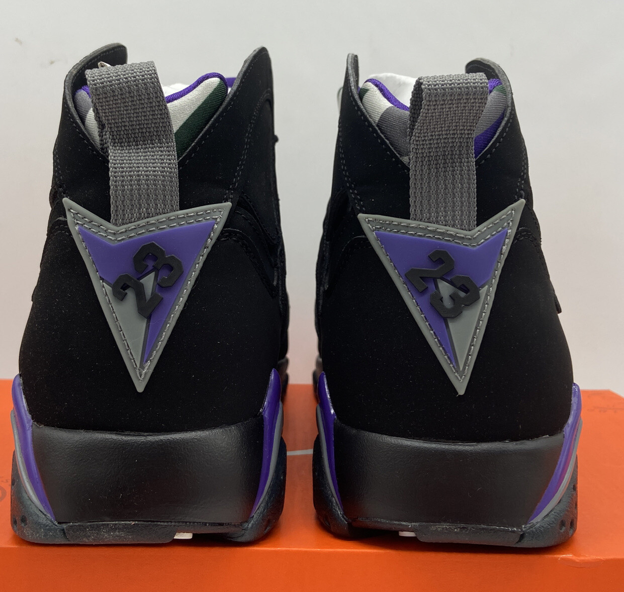 air jordan 7 retro black field purple
