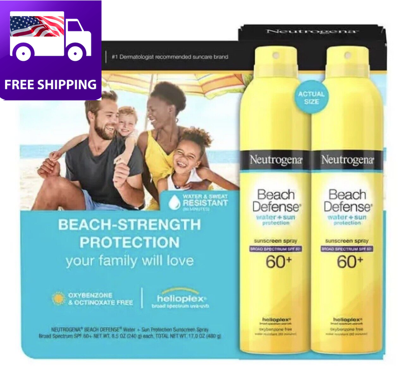 Lotion Spf 60-2 Pack 8.5 Oz Each