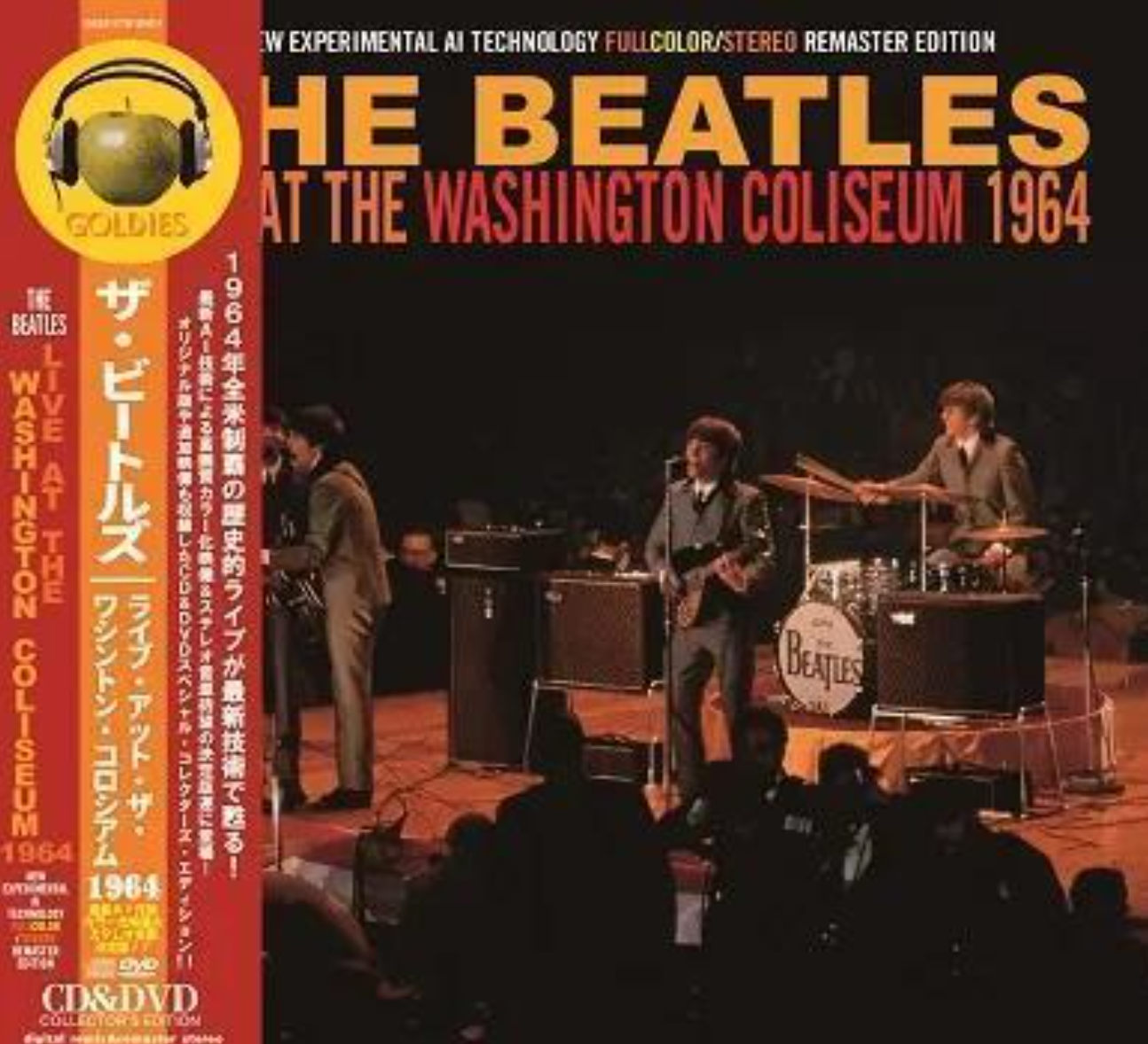 THE BEATLES 北米ツアー 1964 CD+DVD THE BEATLES 北米ツアー 1964 CD+DVD THE BEATLES / USA 1964
