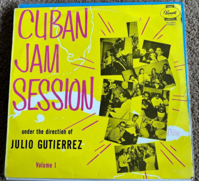 CUBAN JAM SESSION - VOL. 1 - JULIO GUTIERREZ - PANART RECS - 1987 REPRESS