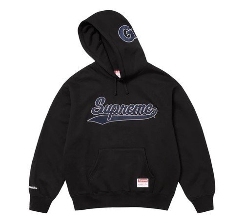 Supreme GOODENOUGH Hooded Sweatshirt M 黒 Supreme x GOODENOUGH Patchwork Full Zip Track Pant 2colors