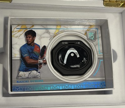 Topps Royalty Tennis Racket Knob Relics Kaichi Uchida 1/1 One Of One
