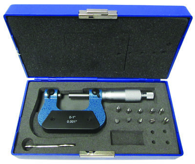 SPECIAL BRAND NEW 0-1''  SCREW THREAD MICROMETER