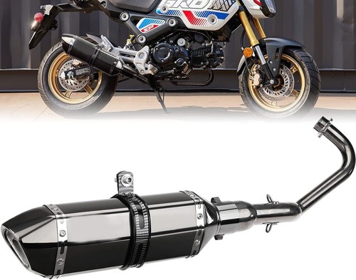 0507B： BB EXHAUST SYSTEM HONDA GROM MSX Full Exhaust System Slip on For Honda Grom msx 125 2013-2022