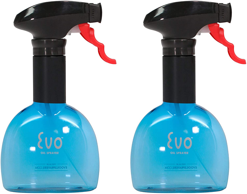 Evo Oil Sprayer Bottle, Non-Aerosol for Olive Cooking Oils, 8-Ounce Capacity, Se