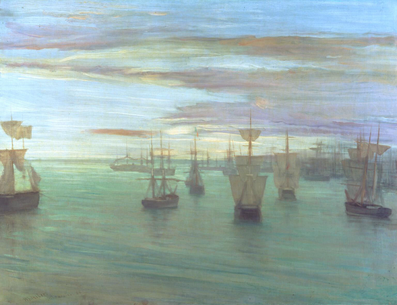 James Abbott Mcneill Whistler,ホイッスラー ファイル:Whistler-Nocturne in black and gold.jpg - Wikipedia