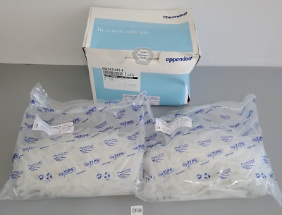 *NEW IN BOX* 1000 Eppendorf 022492055 epTIPS 1000uL Sterile Pipet Tips +Warranty
