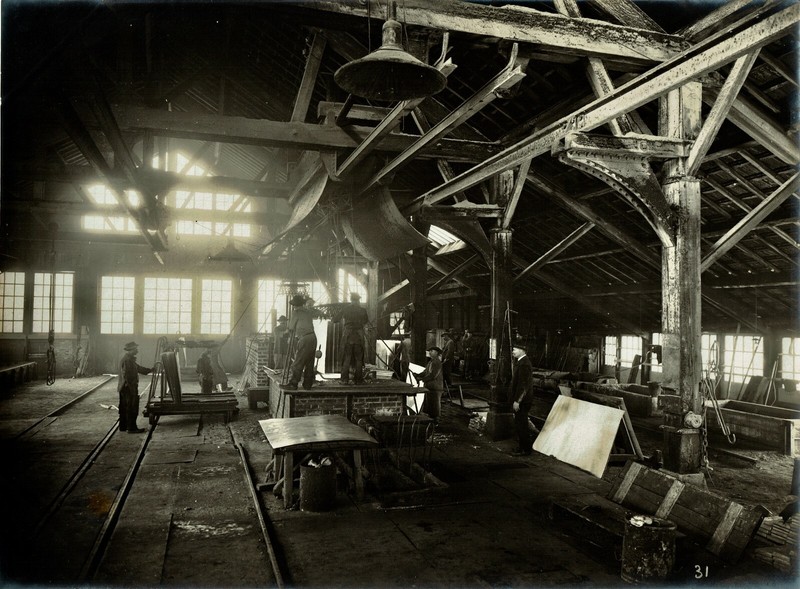 Chalon Sur Saone Ca 1915. Chantiers Navals Schneider & Co Industrie Militaire