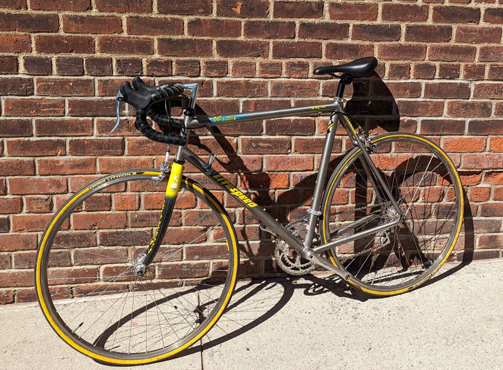 1995 Litespeed Vortex, Dura-Ace, Carbon Fork, 59cm, Vintage Titanium Road Bike 1995 Litespeed Vortex, Dura-Ace, Carbon Fork, 59cm, Vintage Titanium Road Bike