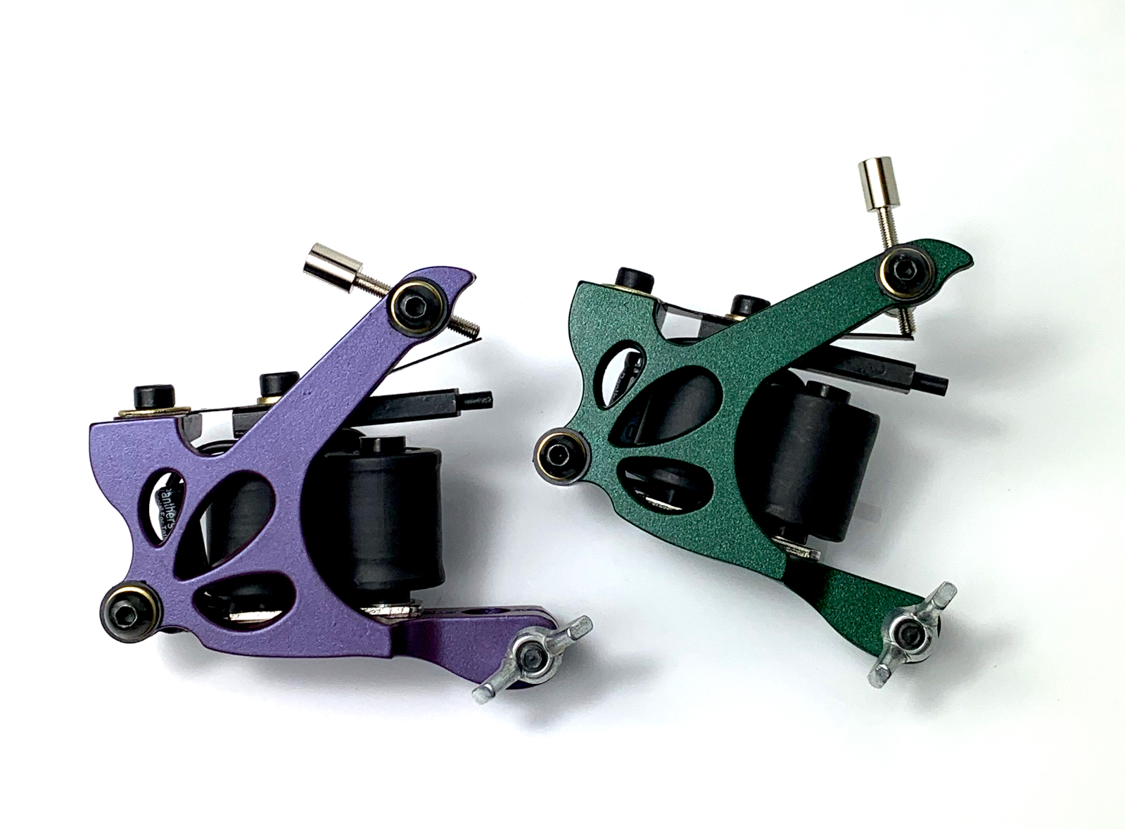 Aluminium TATTOO MACHINE Set - Liner & Shader - Quality UK ...