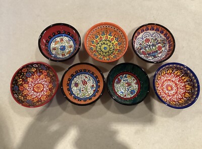 Authentic Fine Art Turkish Grand Bazaar Handmade Bowl Set