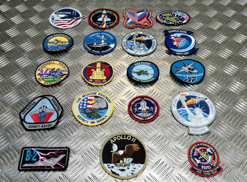 Space Mission / Aviation Patches USA NASA Soviet  -