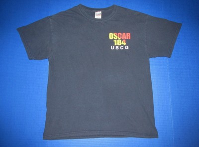 Oscar 184 USCG United States ship Navy Army US Coast Guard Marine Corps shirt