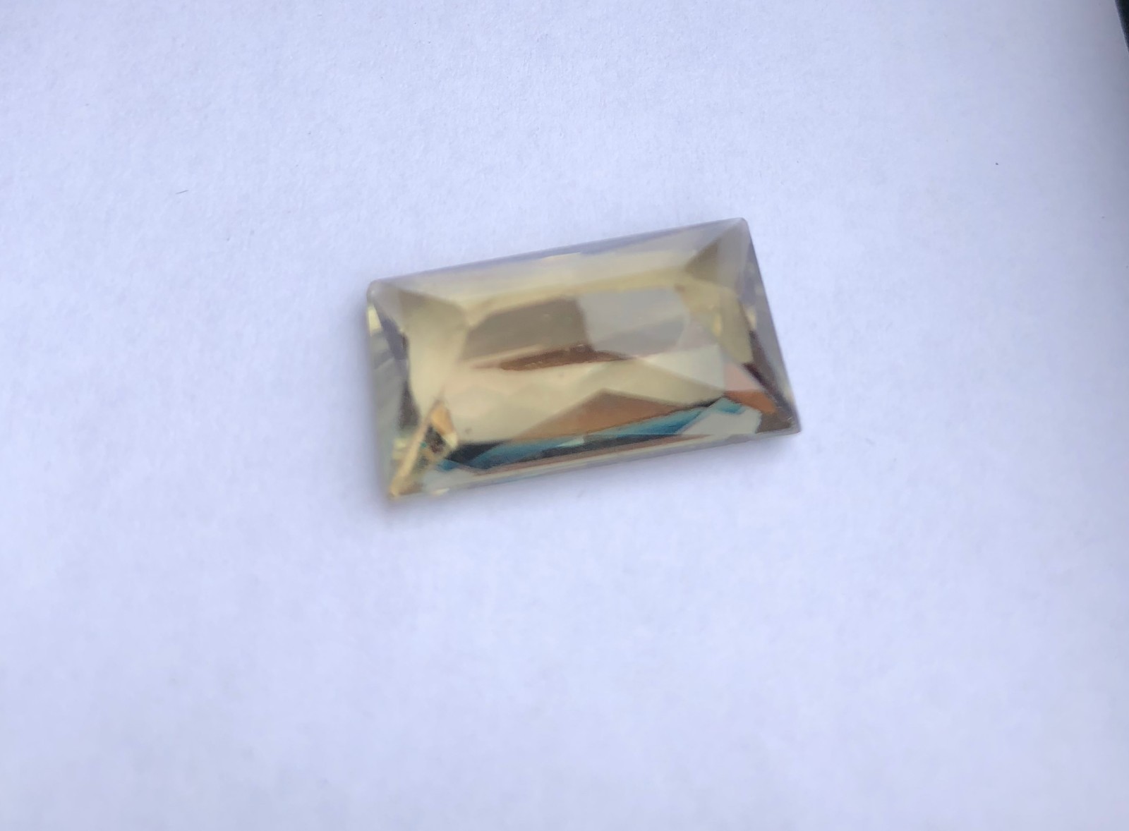 12.76 Ct Zultanite Loose Gem, Brilliant Cut Yellow-Green Changing to Pink-Brown