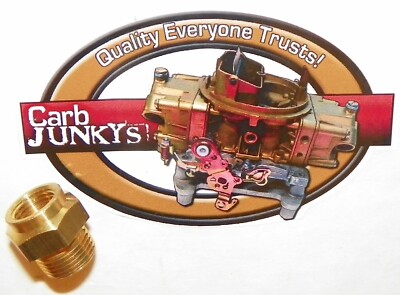 5/8-20 Brass Fuel Inlet Fitting 5/16" Inverted Flare Walker 90-42
