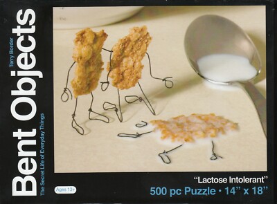 Bent Objects: Lactose Intolerant 500 Piece Puzzle - Terry Border