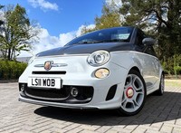 2011 Abarth 500 1.4 T-JET 2DR AUTOMATIC CONVERTIBLE GREAT SPEC FINISHED IN TWO T