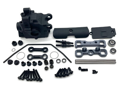 Tekno EB48 FRONT SUSPENSION (Bags C&G) (Sway bar, gear box, arm mounts TKR9003