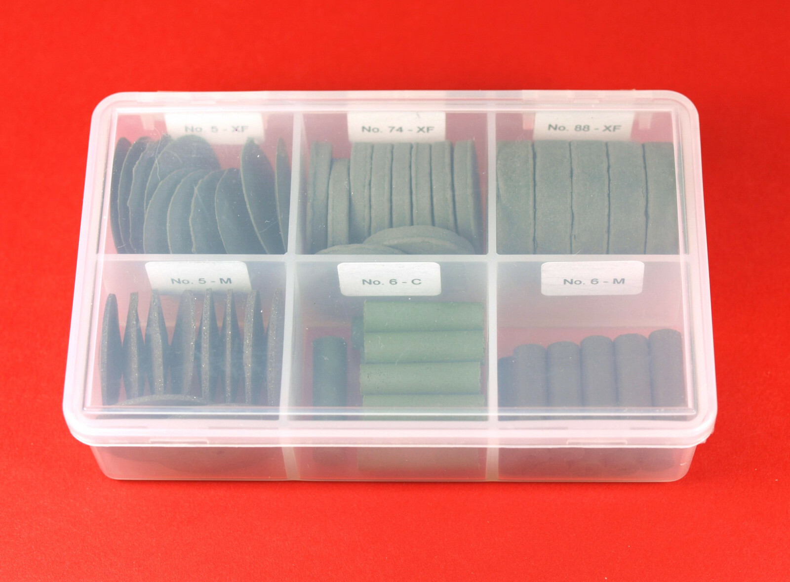 Set of 55 Cratex Abrasive Wheels in Six Styles   Lot #R013