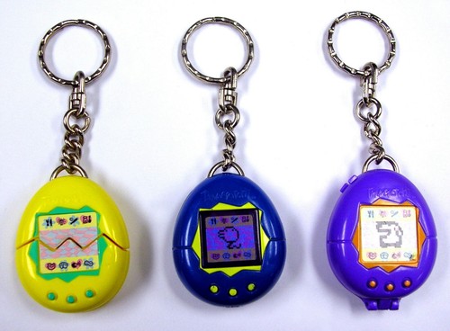 Tamagotchi イエロー キーチェーン付き Clearance]#[NEW] Tamagotchi Mini Plush Toy w/Ballchain 2023