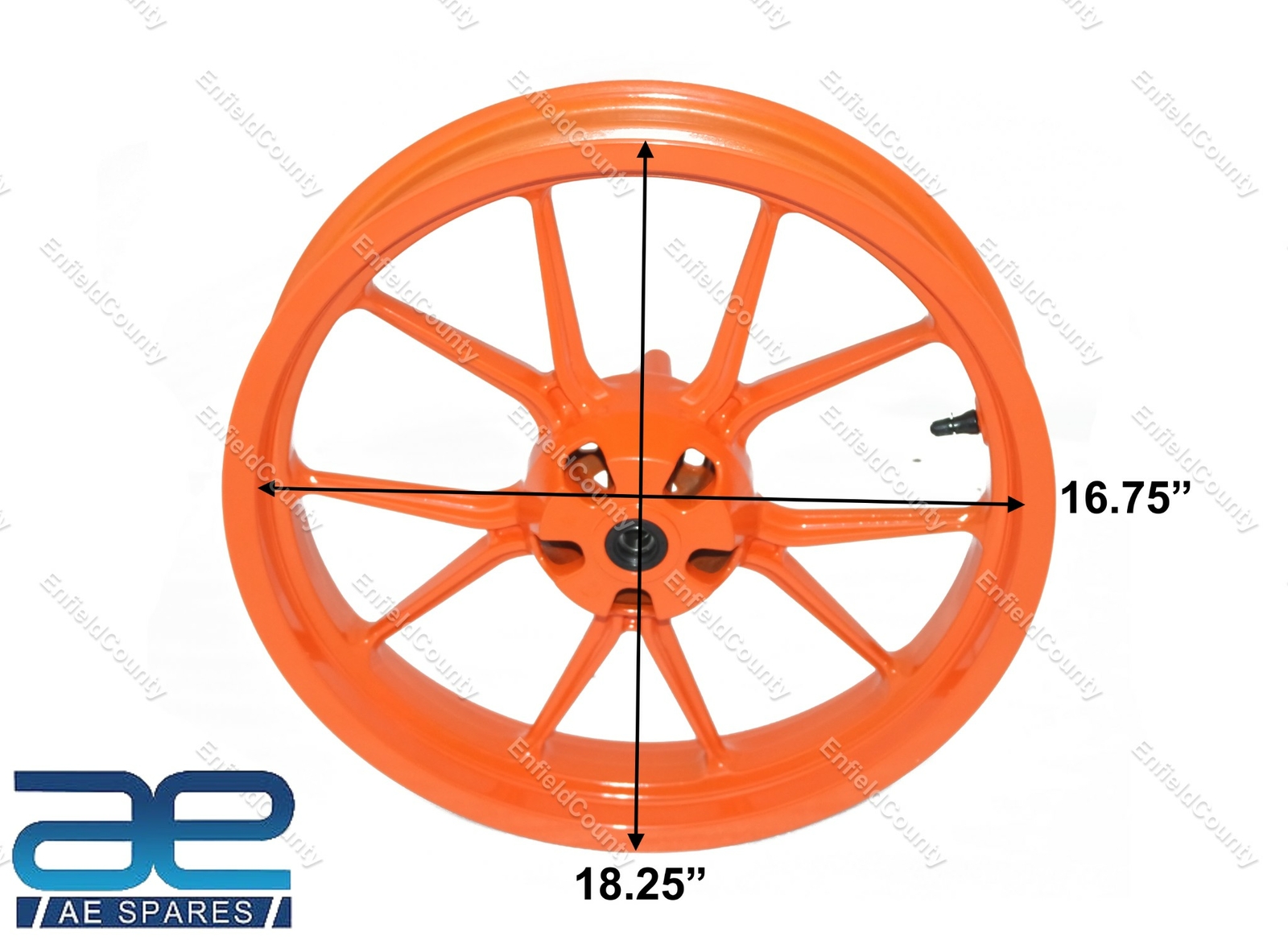 Fits For KTM RC 390 Racing Bike Front Wheel Rim Orange 2017 - 2019  