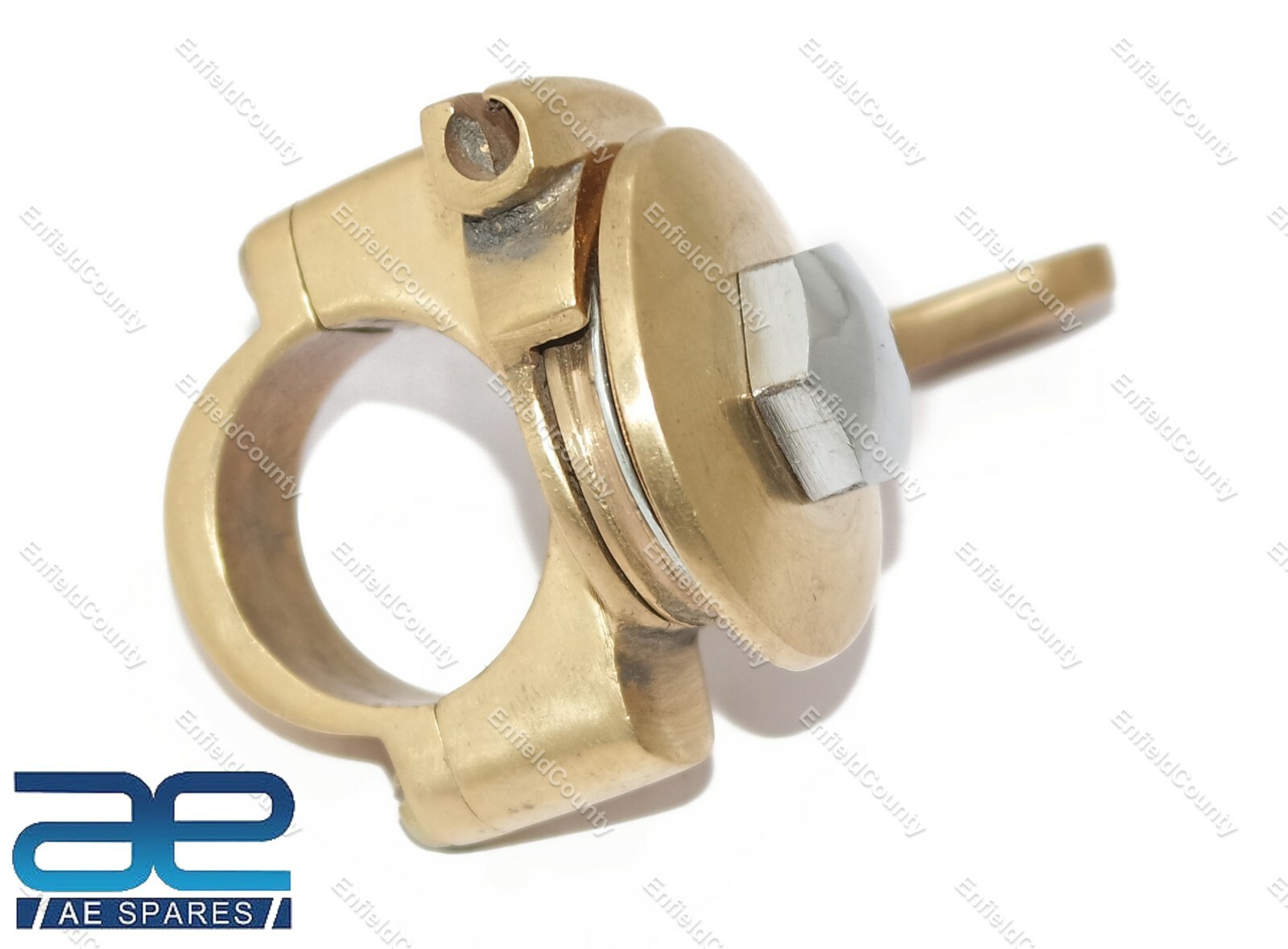 Air Choke Mag Lever Brass RH Side 1" Handlebar For NORTON BSA TRIUMPH AJS  