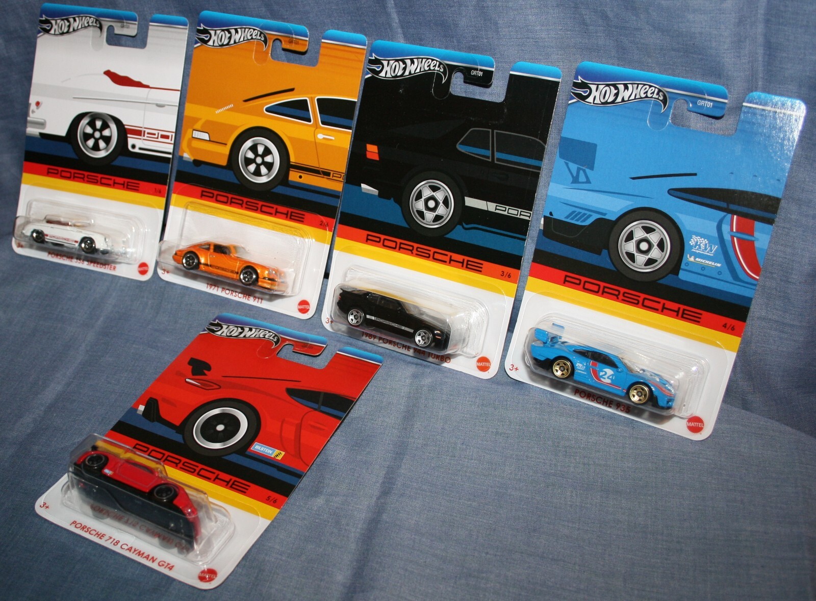 ミニカー Hot wheels Porsche 24 set Hot Wheels 2024 Porsche Series Set of 5 Cars Porsche 911