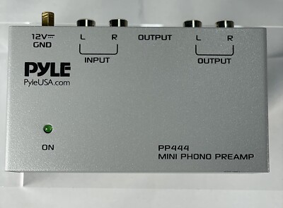 Pyle Pro PP444 Ultra Compact Phono Turntable Pre Amplifier