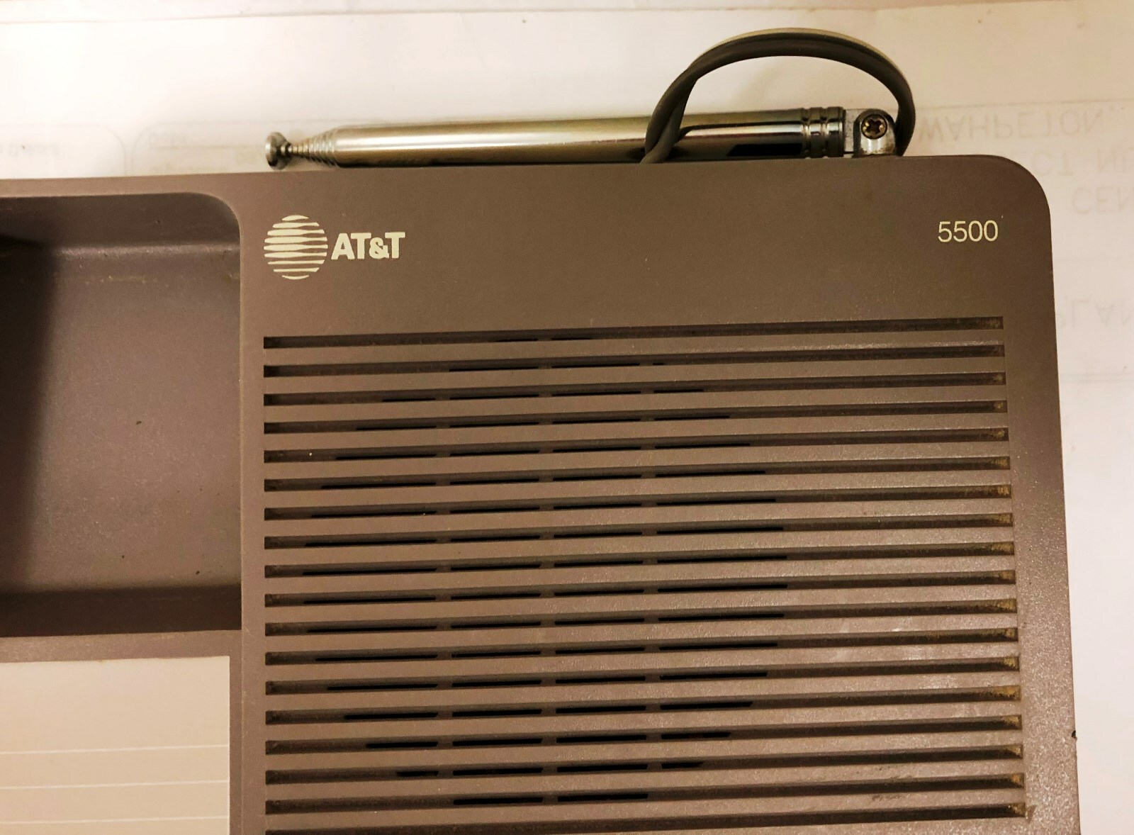 Vintage AT&T 5500 ATT 5500 Cordless phone
