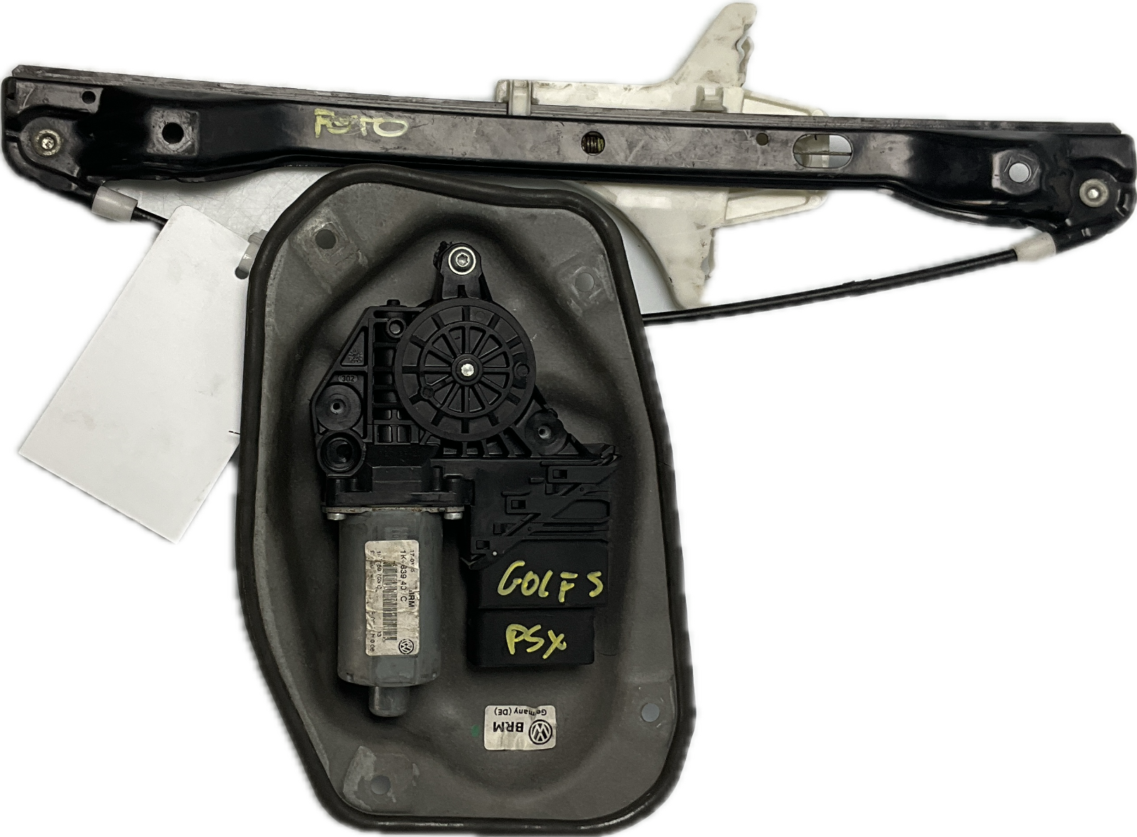 Alzavetro posteriore sinistro per VOLKSWAGEN GOLF 5 codice ricambio: 1K4839401C