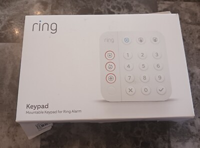 Ring Keypad 2nd Gen for Ring Alarm Wireless Home Security Systems New Open Box